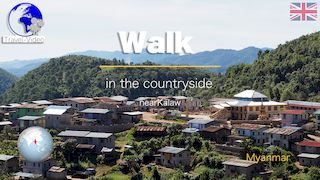 A walk in the Burmese countryside • Myanmar